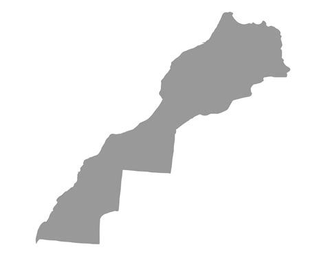 morocco map vector
